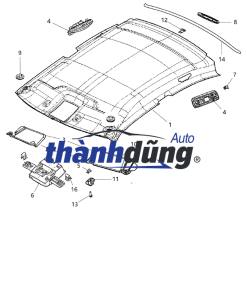 TRẦN NỈ XE CHEVROELT SPARK M300 2015 | 95022719 - Ảnh 3