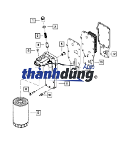 VAN GIẢI NHIỆT NHỚT MITSUBISHI PAJERO 2003 | MD356695 - Ảnh 5