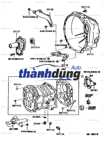 VỎ HỘP SỐ KIA OPTIMA 2011-2015 | 4311524381 - Ảnh 5