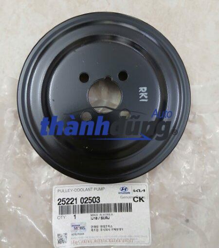 buly bơm nước xe hyundai getz 2007 | 2522102503