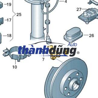 CẢM BIẾN ABS SAU PHẢI TOYOTA HIACE 2009 | 8954626090 - Ảnh 4