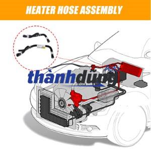 ỐNG NƯỚC VÀO DÀN SƯỞI KIA SORENTO 2.2 2011 | 973112P000 - Ảnh 4