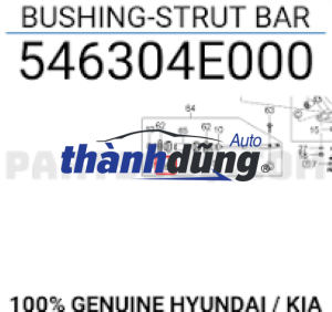 CAO SU GIẰNG CHÉO KIA K2700 | 546304E000 - Ảnh 4