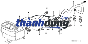 VAN MỞ NƯỚC GIÀN SƯỞI HONDA CR-V 2011 | 79710SWCG01 - Ảnh 4