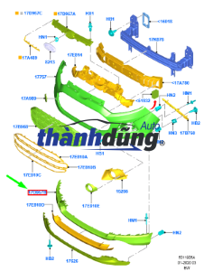 BA ĐỜ SỐC TRƯỚC ISUZU DMAX 2022| 8975509372 - Ảnh 5