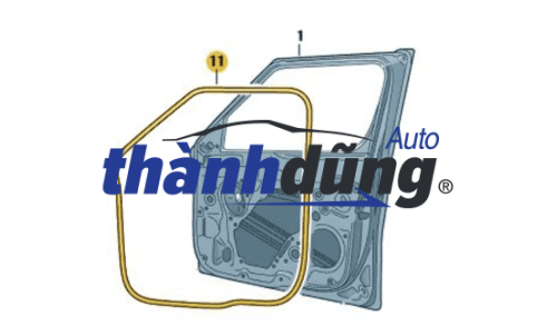 RON CÁNH CỬA ISUZU DMAX 2012 | 8983500190 - Ảnh 6