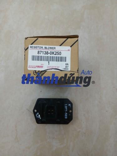 TRỞ QUẠT DÀN LẠNH TOYOTA FORTUNER GGN60 | 871380K250