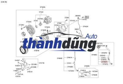 ỐNG DẦU RA MÁY PHÁT HYUNDAI PORTER 2 2011 | 3749042700 - Ảnh 3