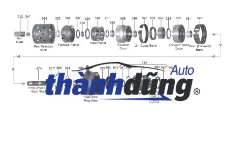 VÀNH ĐAI SỐ LÙI FORD RANGER 2010 | U50219360 - Ảnh 5