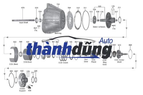 VÀNH ĐAI SỐ LÙI FORD RANGER 2010 | U50219360 - Ảnh 4