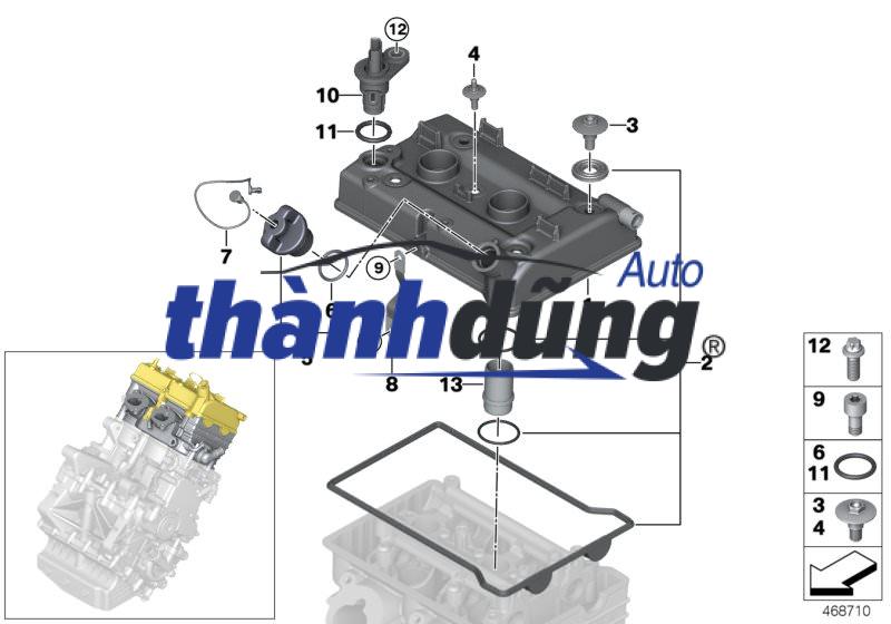 CẢM BIẾN CỐT CAM KIA CARNIVAL 2001-2011 | 393004X000 - Ảnh 5