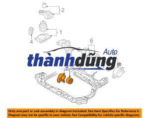 CHÂN MÁY TRƯỚC XE KIA CARENS 2010 | 219102G300 - Ảnh 5