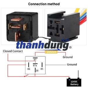 RƠ LE NGUỒN 5 CHÂN 12V 30A KIA CERATO 2009-2015 | 391602G000 - Ảnh 4
