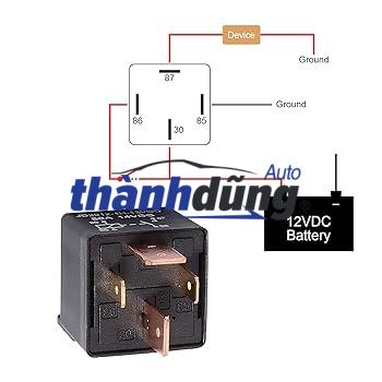 RƠ LE NGUỒN 5 CHÂN 12V 30A KIA CERATO 2009-2015 | 391602G000 - Ảnh 3