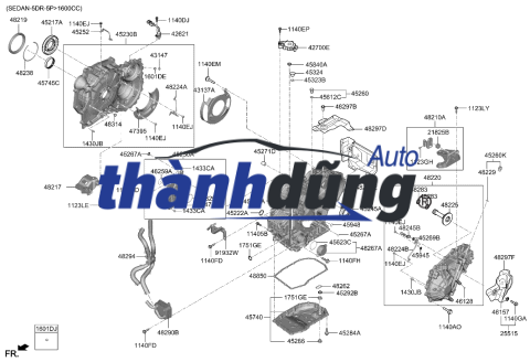 CÔNG TẮC BÁO SỐ AT HYUNDAI TUCSON 2006-2013 | 4270023500 - Ảnh 4