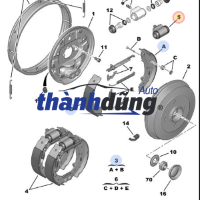 ĐỜ LU PHANH SAU DONGBEN X30 2019 | XLDBX300310 - Ảnh 7