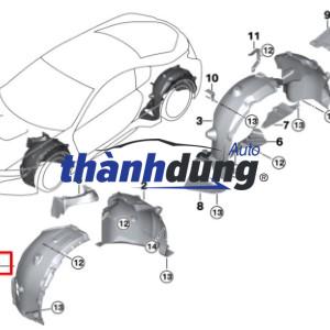 CHẮN BÙN LÒNG DÈ SAU PHỤ KIA FORTE | 868221X000 - Ảnh 4