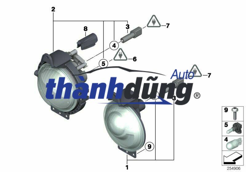 ĐÈN GẦM TRÁI KIA SPECTRA 2003 | 0K2N351520A GIÁ TỐT - Ảnh 4