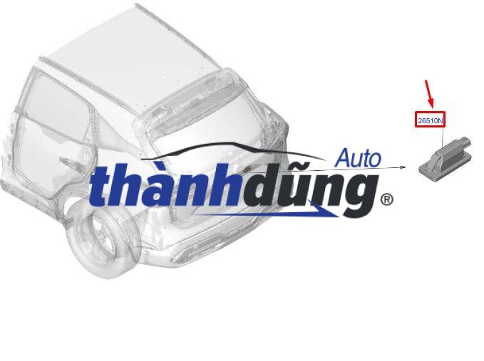 ĐÈN SOI BIỂN SỐ XE TOYOTA VIOS 2008 | 8127006050 - Ảnh 5