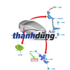 CẢM BIẾN ĐỘ CAO LAND ROVER EVOQUE 2012 | LR024219 - Ảnh 5