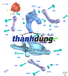 CẦU SAU CHEVROLET CRUZE LT 2009 | 13314327 - Ảnh 6