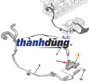 VAN ĐIỆN TỪ CHÂN KHÔNG MAZDA 323 | ZM0318741 - Ảnh 3