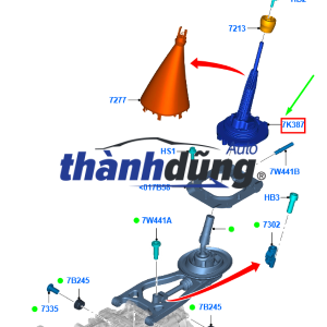 BÀN ĐI SỐ TOYOTA VIOS 2017 | 335300D220 - Ảnh 4