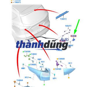 ĐÈN SOI BIỂN SỐ XE TOYOTA VIOS 2008 | 8127006050 - Ảnh 4