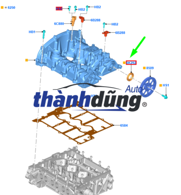 PHỚT ĐẦU CỐT CAM SRM T30 | QQYF462 - Ảnh 4