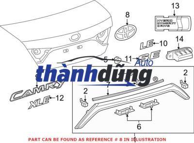 BIỂU TƯỢNG CỐP HẬU MAZDA 6 2011 | BKD251721 - Ảnh 4