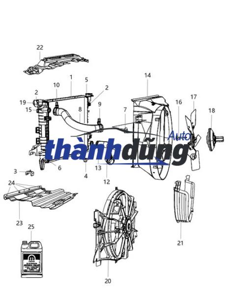 MÔ TƠ QUẠT GIÓ ĐỘNG CƠ MAZDA 2 2015 | P53W15150 - Ảnh 4