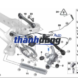 CAO SU TRỤ LÁI SAU CHEVROLET CAPTIVA C100 | 96626437 - Ảnh 3