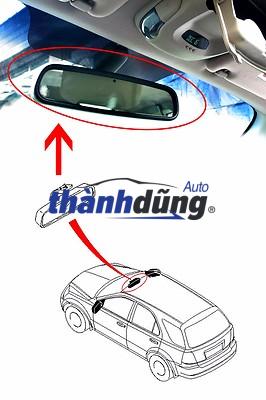 GƯƠNG CHIẾU HẬU TRONG XE TOYOTA VIOS | 8781002260 - Ảnh 4