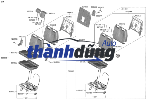 TAY BẬT HÀNG GHẾ THỨ 3 KIA CARNIVAL 2020-2023 | 89A43R0060OFB - Ảnh 3