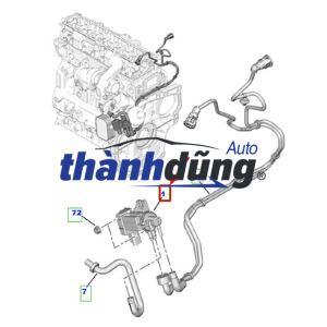 VAN ĐIỀU ÁP TURBO PEUGEOT 308 2014 | 59001107780 - Ảnh 6