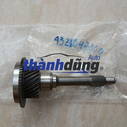 TRỤC A CƠ HỘP SỐ KIA K165 | 0K43A17201 CHÍNH HÃNG