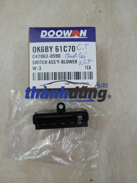 CÔNG TẮC QUẠT GIÓ KIA K165 | 0K6BY61C70