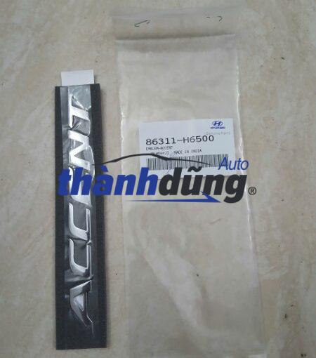 LOGO CHỮ ACCENT CỐP HẬU HYUNDAI ACCENT 2021 | 86311H6500