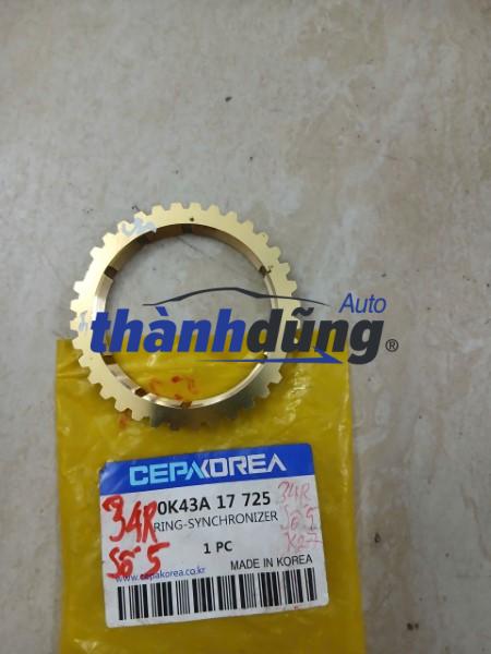 VÀNH ĐỒNG SỐ 5 LÙI 34 RĂNG KIA K2700 | 0K43A17725