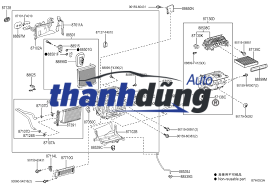 HỘP ĐIỀU KHIỂN ĐIỀU HÒA TOYOTA VIOS 2016 | 886500D780 - Ảnh 3