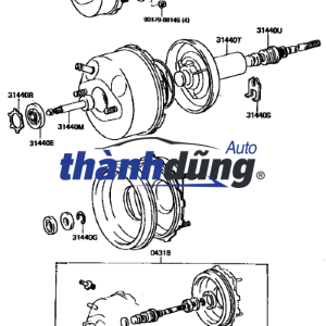 BẦU TRỢ CÔN HYUNDAI COUNTY 2000-2010 | 416105H000 - Ảnh 4