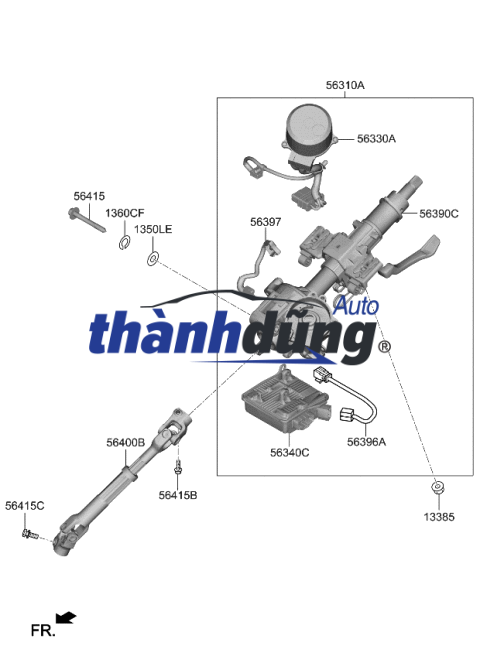 KHỚP LÁI CHỮ THẬP NISSAN TERRA 2018 | TYDR819D0100 - Ảnh 3