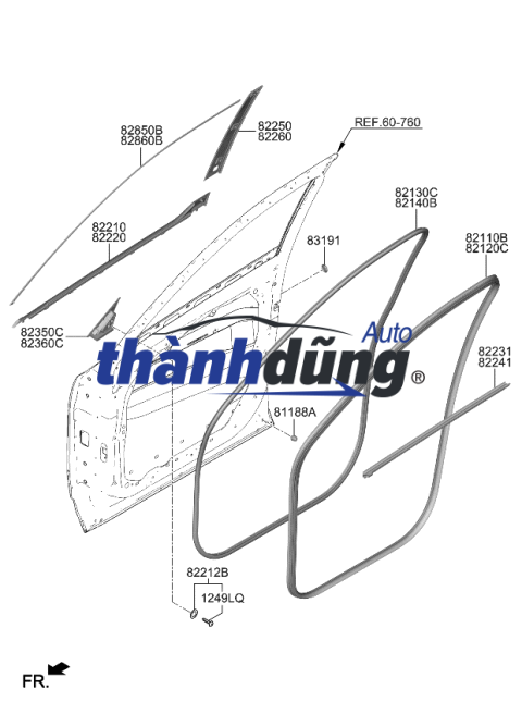 NẸP CHÂN KÍNH SAU ISUZU DMAX 2014 | 8983408080 - Ảnh 5
