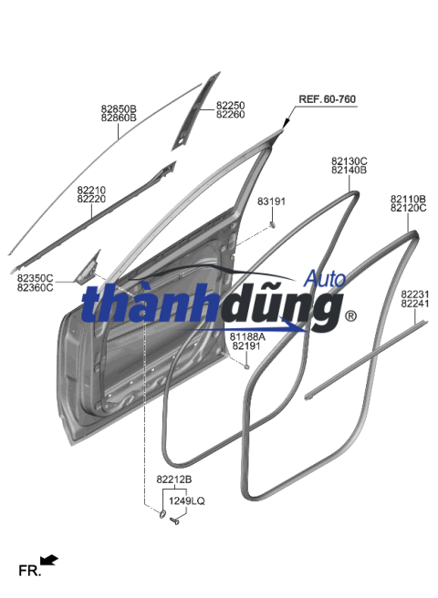 NẸP CHÂN KÍNH SAU ISUZU DMAX 2014 | 8983408080 - Ảnh 4