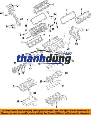 DÀN CÒ XUPAP MAZDA BT50 2.2 2012-2022 | BK2Q6K551BC - Ảnh 4