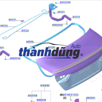 THANH XOẮN ĐỠ CỐP KIA CERATO 2009 | 792831M010 - Ảnh 3