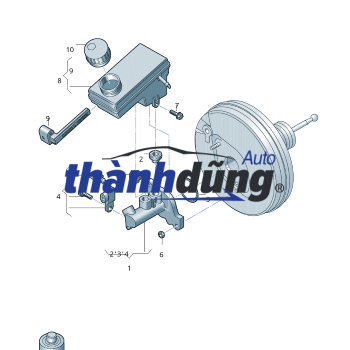 TỔNG PHANH HYUNDAI I10 GRAND | 58510B4300 - Ảnh 4