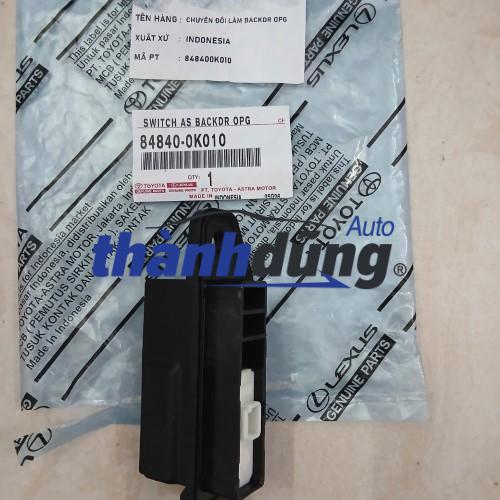 CÔNG TẮC MỞ CỐP HẬU TOYOTA INNOVA 2017 | 848400K010 CHÍNH HÃNG