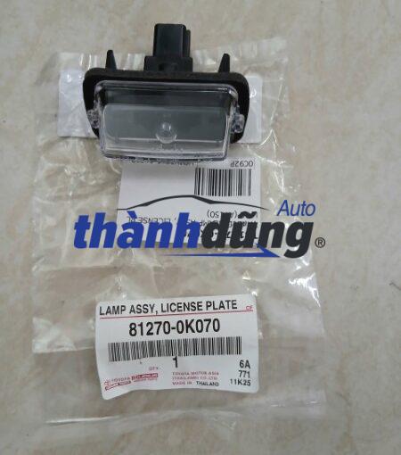 ĐÈN SOI BIỂN SỐ TOYOTA FORTUNER TGN156 | 812700K070