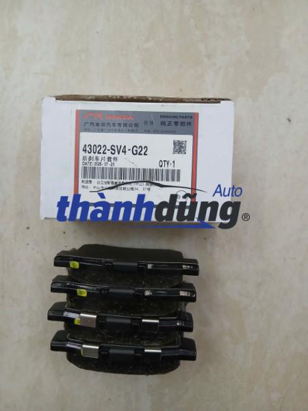 MÁ PHANH SAU HONDA CIVIC 2009 | 43022SV4G22